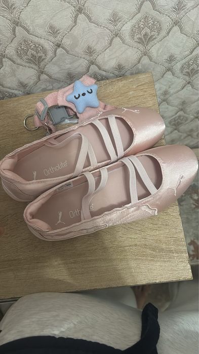 Puma балетки розовые оригинал