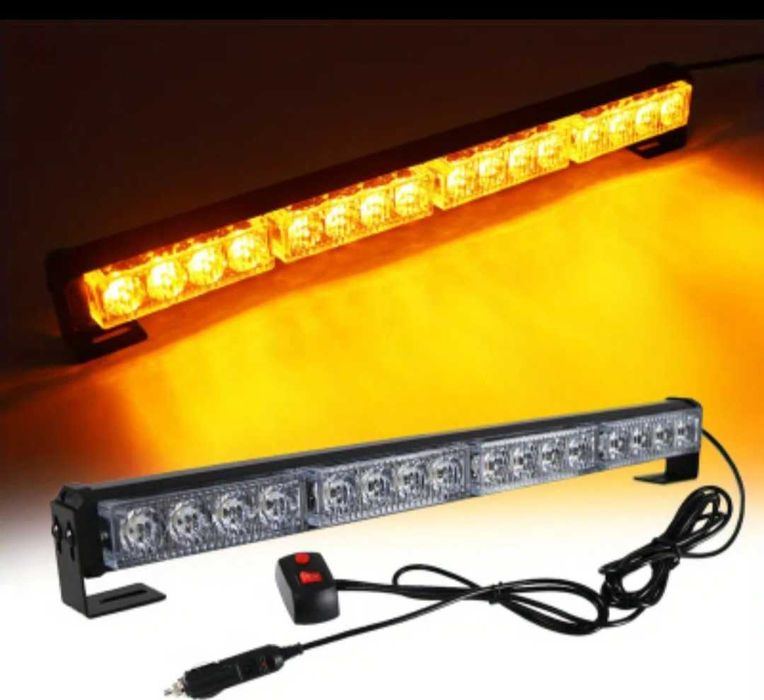 LED аварийна светлина за автомобил 12V – жълта