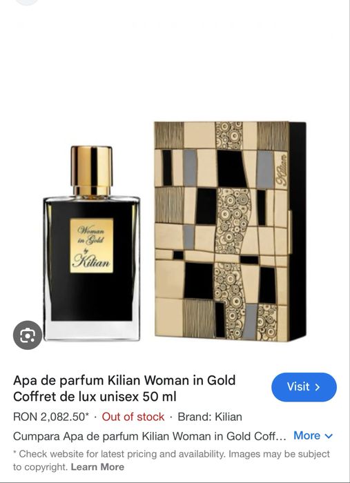 Parfum autentic Woman in Gold limited edition by Kilian EDP 50ml