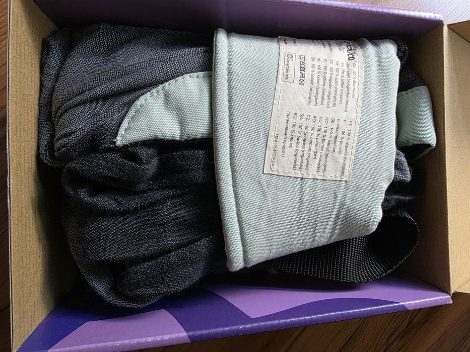 Manduca Twist Grey Mint хибридна ергономична раница за бебе