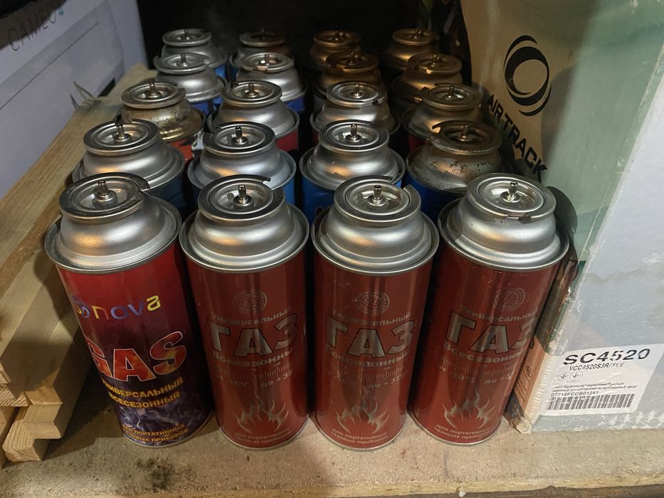 Продам газовые балончики