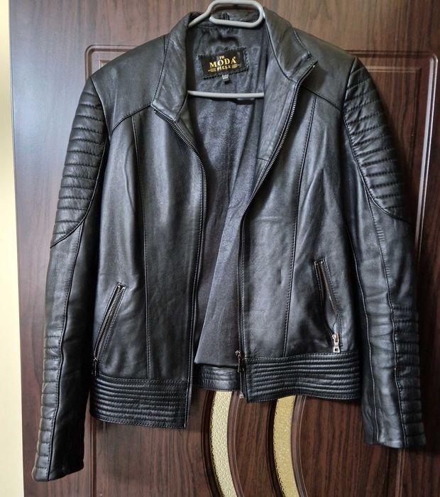 Geaca de piele naturala