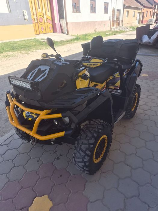 ATV, Can-Am outlender bombardier 1000R, 2014 + 2 cauciucuri noi.