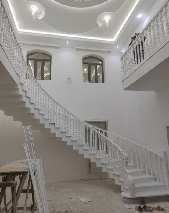 Зина МДФ дан тохтадан сиз хохлаган турдаки зиналарни ясаб берамиз