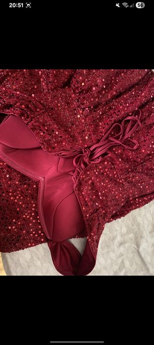 Rochie eleganta cu paiete