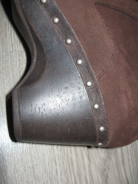 Fossil оригинални велурени дамски ботуши