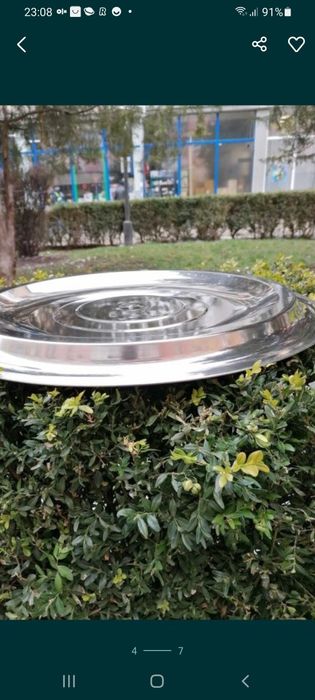 Capac  inox alimentar 37 cm Ofertă 29  Lei