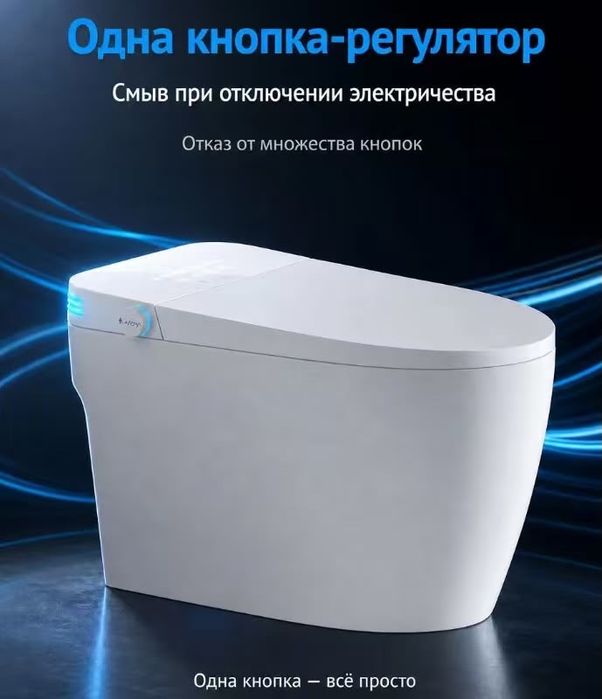 Умный туалет , биде,  три в одном !