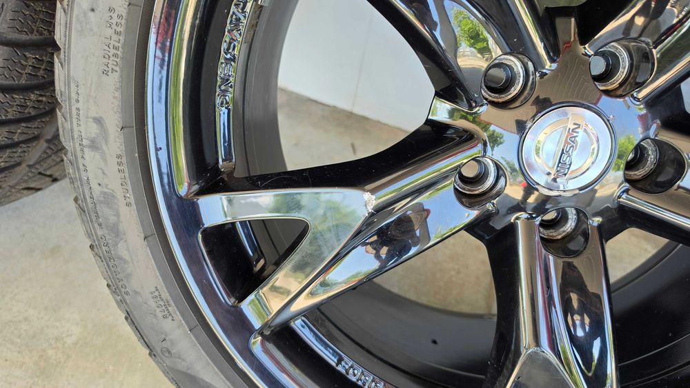 Оригинални джанти с гуми 19" за Nissan 370z
