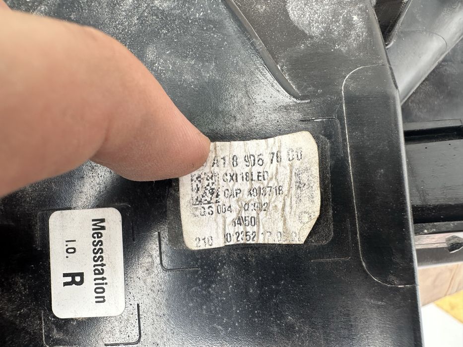 Mercedes A-class стоп