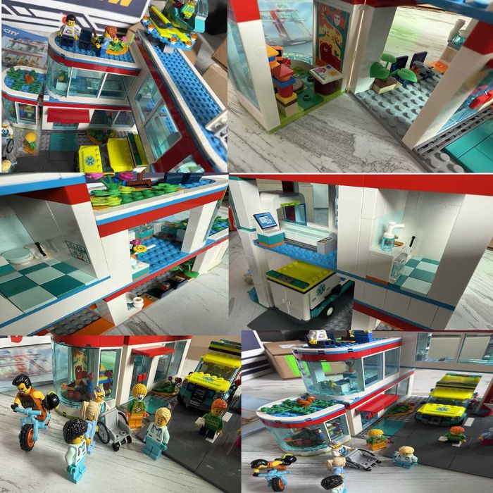 LEGO City: Пожарна станция, Къща, Полицейско управление и Болница