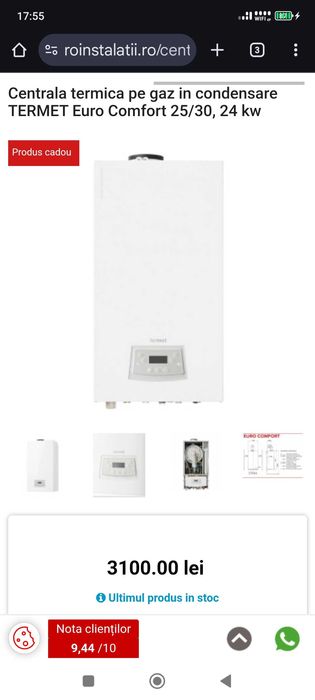 Vând centrala termica