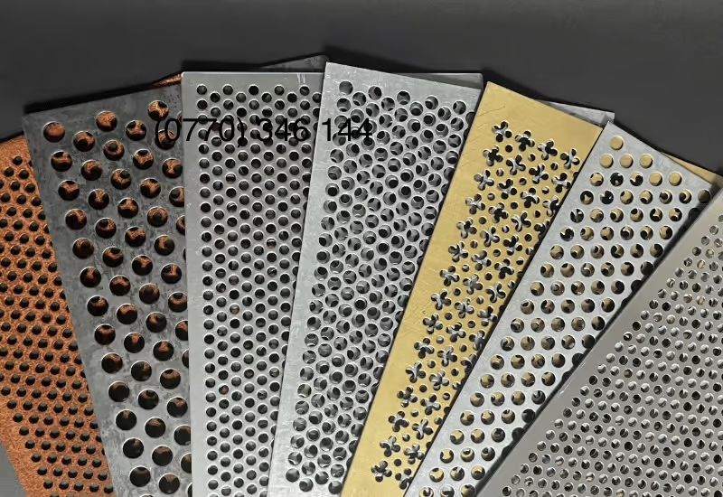 Tabla perforata de inox aluniniu alama si otel stoc sau comanda