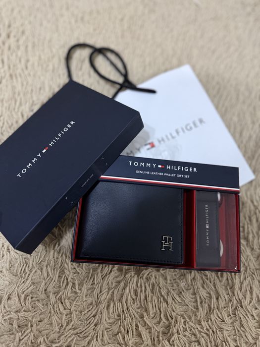 Сумка Lacoste, Tommy Hilfiger — кошелёк + картхолдер