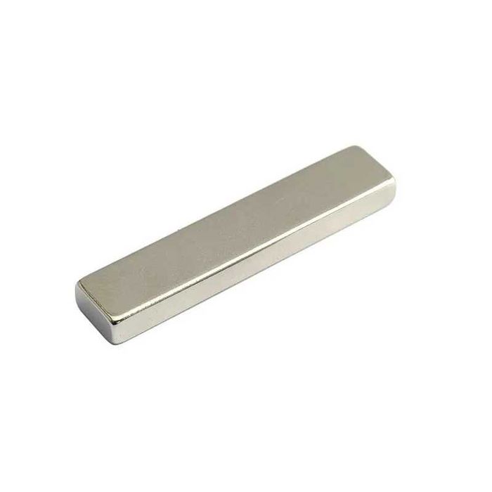Неодимов магнит 50x10x5mm N52 правоъгълен тънък | moqtmagazin.com