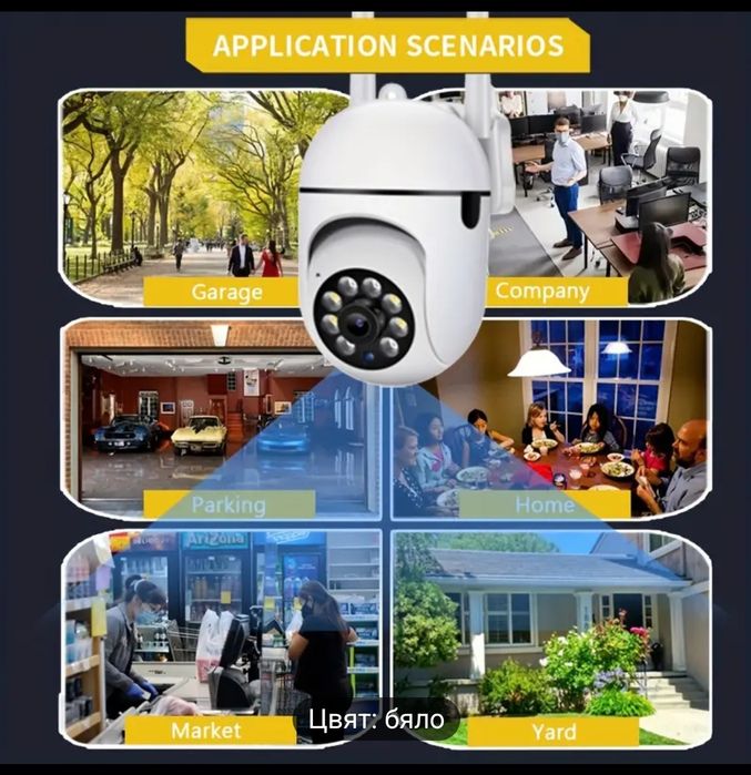 Wifi Ip камера 5G HD водеонаблюдение