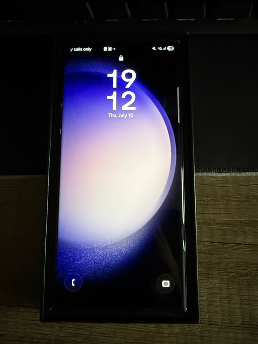 Samsung Galaxy S23 Ultra 512GB Black - Отлично състояниe + подарък кейс