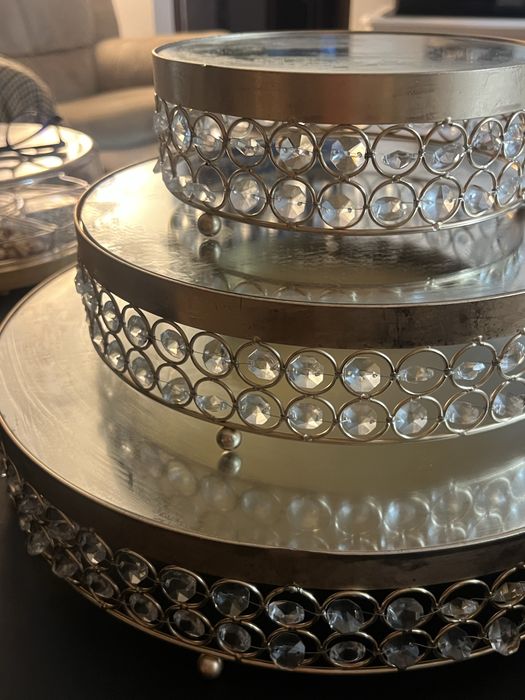 Set decor auriu cu oglinda Candy bar