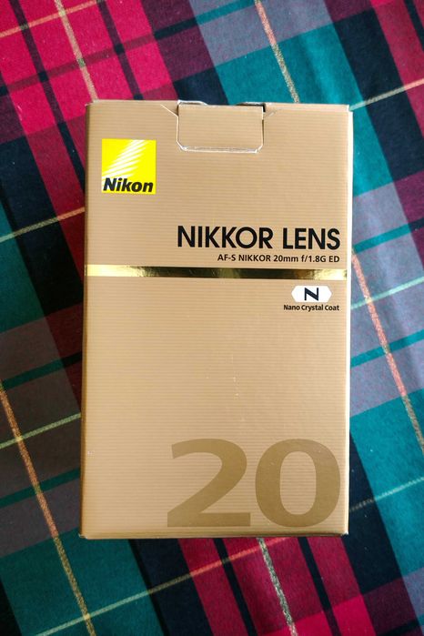 Обектив AF-S NIKKOR 20 mm f/1,8G ED