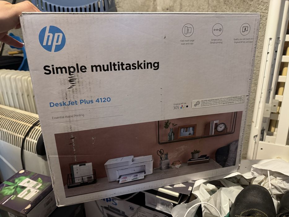 Imprimanta HP DeskjetPlus 4120+reincarcari cartus
