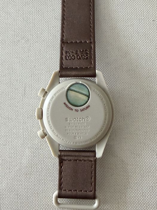 Omega x Swatch Mission To Saturn