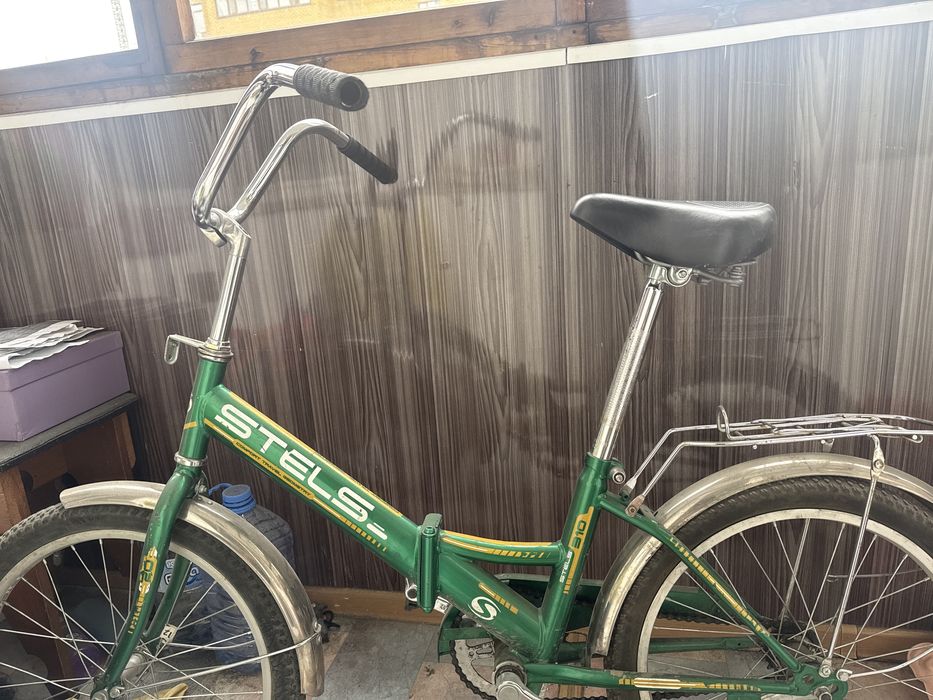 Велосипед Stels зеленый