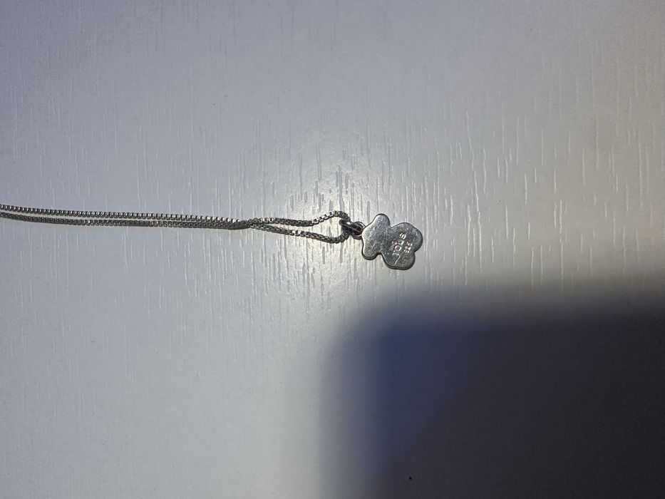 Сребърно колие 925 - TOUS (розов цвят)