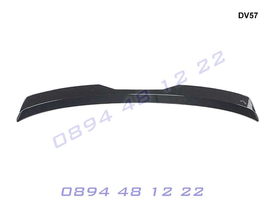 Тунинг Лип Спойлер Крило Багажник Капак VW Golf 8 Голф 8 2020+ Карбон