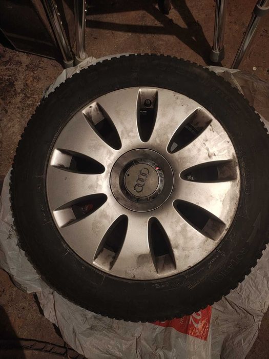 Jante audi A6 5x112 16" + anvelope iarna