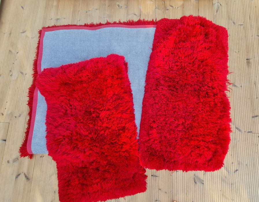 Set 3 covoare Think Rugs cu fir lung