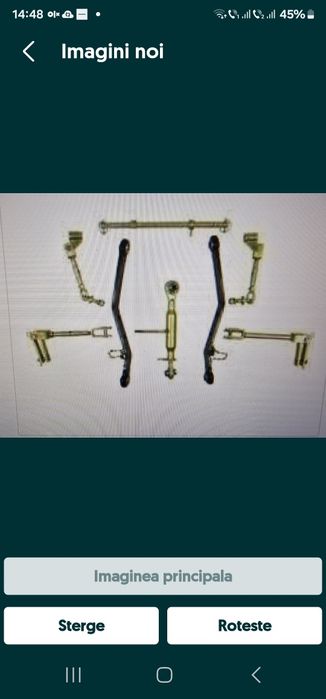 Kit tiranti tractor japonez iseki kubota Mitsubishi yanmar 15-25 cp pr