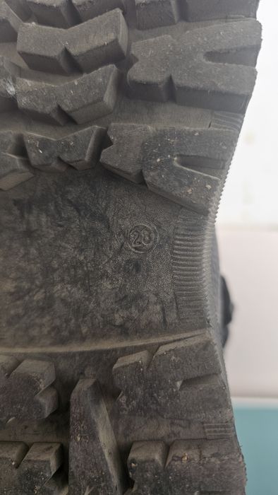 Осенние кожаные сапоги