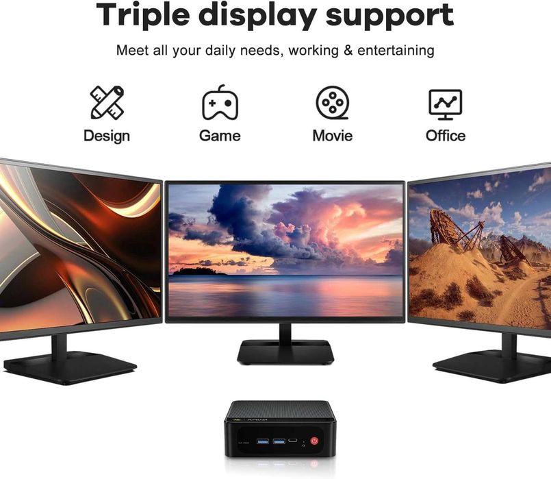 Мини Пк Mini Pc Beelink SER5 PRO AMD Ryzen 5 5500U 16GB / 500GB