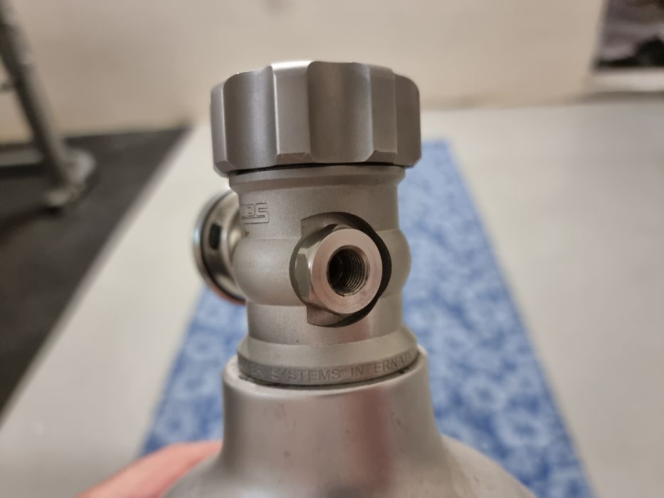 Алминиева Оргинална Нитро Бутилка NITROUS Wizards of Nos 11lb bottle