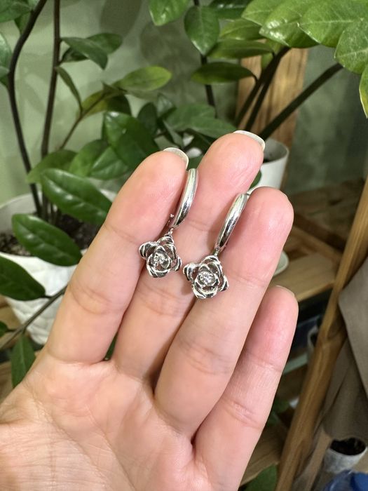 Бриллиантовые серьги