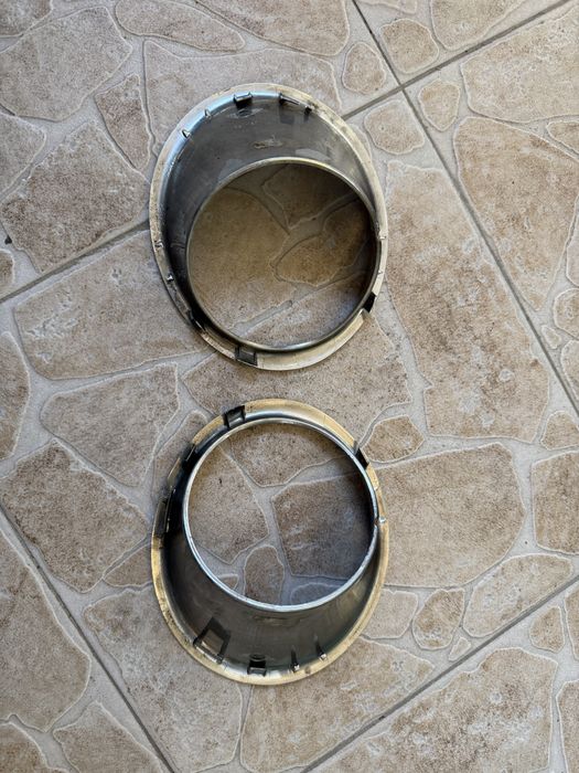 Хримирани рингове за халогените на Mini Cooper R56