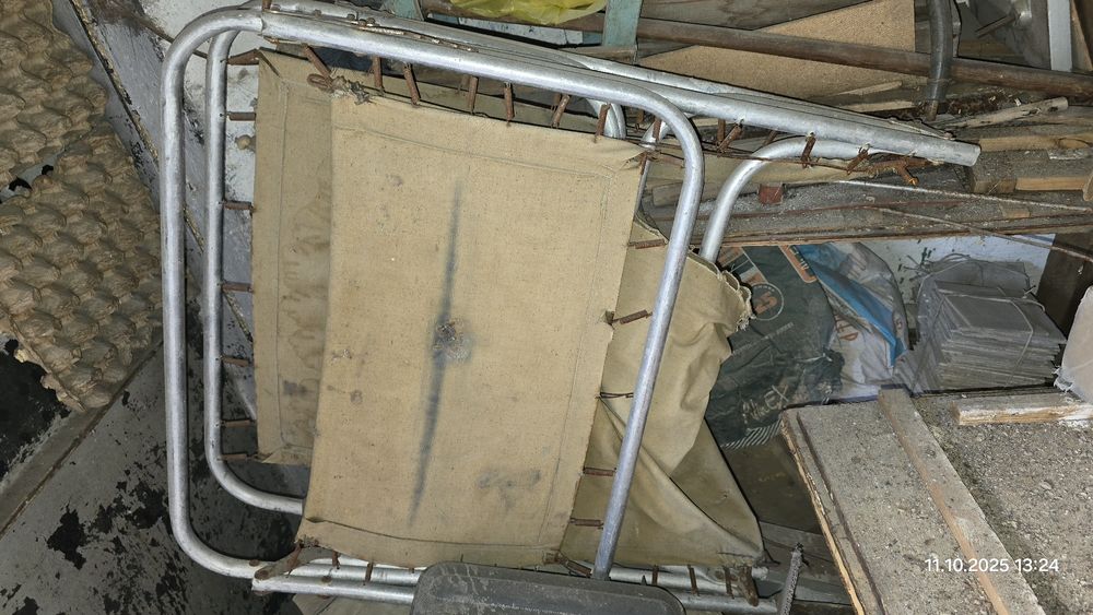 Раскладушка советская