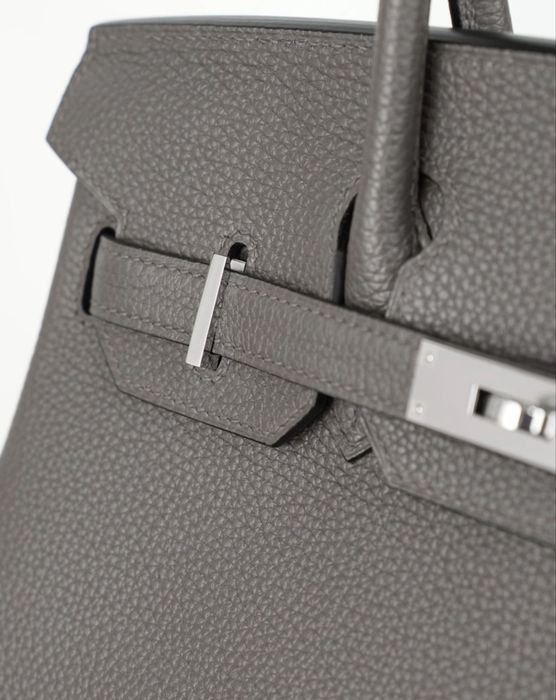 Hermes Birkin Style Taupe