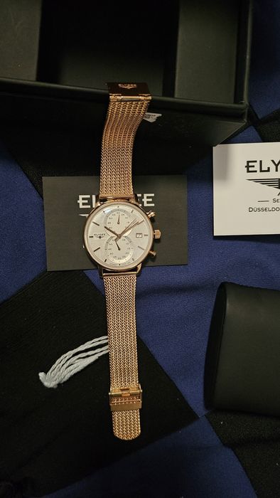 Ceas de mana barbatesc elysee culoare rose gold