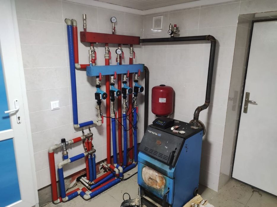 Монтаж теплого пола