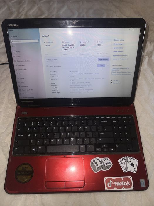 Laptop Dell Inspiron