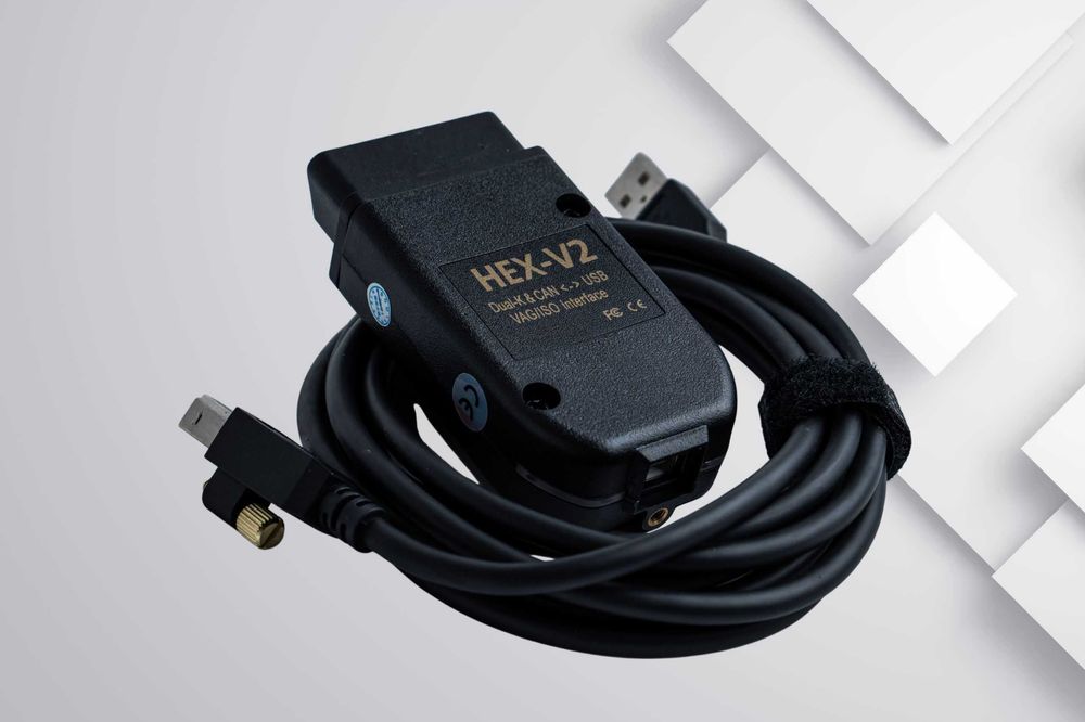 Гаранция! VCDS VAG-COM 25.3 HEX-V2 Автодиагностика за VW/AUDI/Skoda