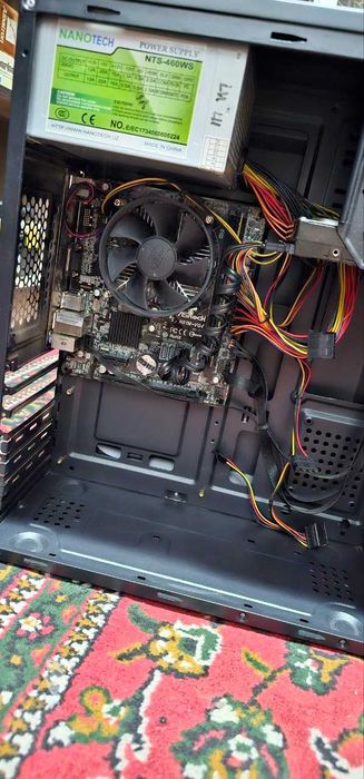 Кейс Asrock H81/ I3 4160/ 4Gb/ HDD 160Gb