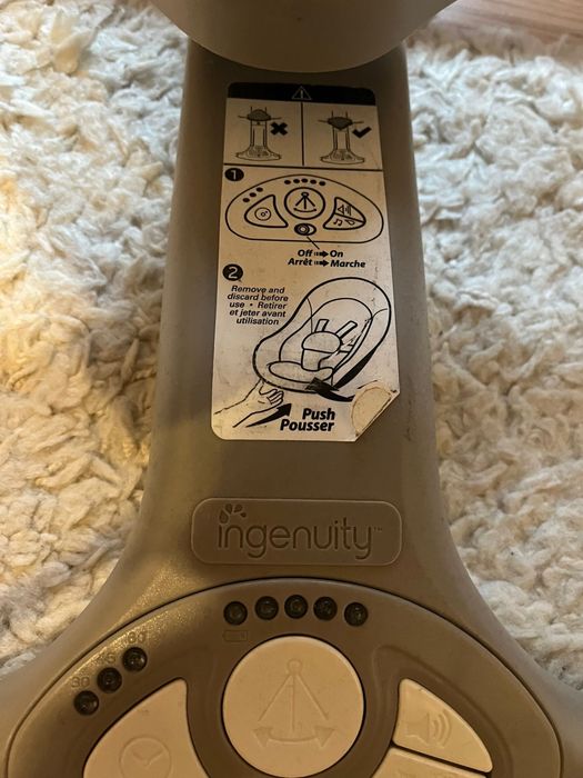 Leagăn și Balansoar 2 în 1 Ingenuity - Stare Excelentă