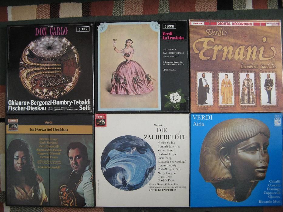 Albume vinil ca noi muzica clasica: