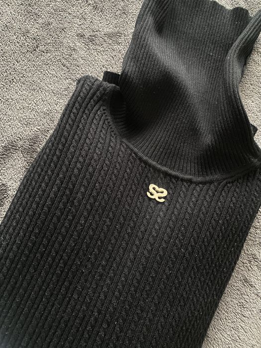 Sandro Paris блузи поло с емблема с логото