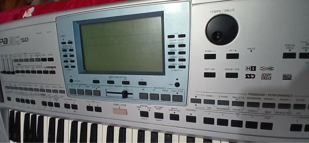 Vand orga Pa 50 SD