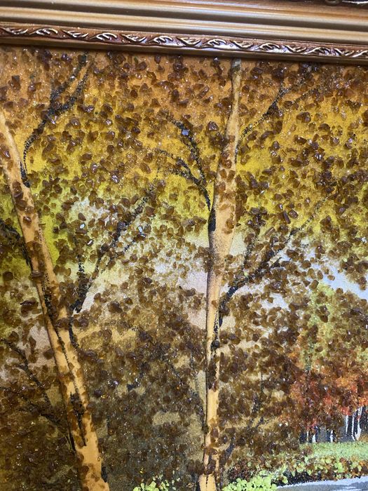 Картина из янтаря