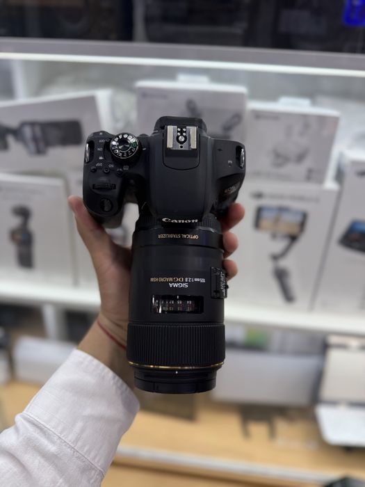 Sigma 105 mm f2.8 macro Canon 800D