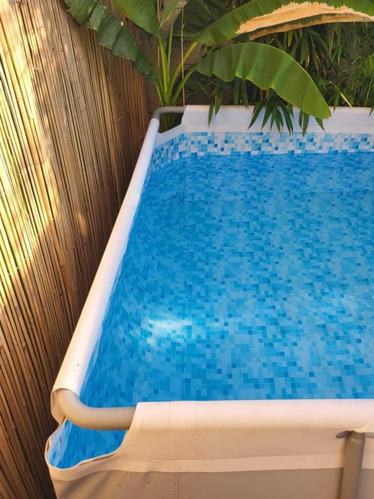 Piscina Bestway Power Steel 4.04m x 2.01m x 1m pompa filtrare nisip Intex inclusa in pret